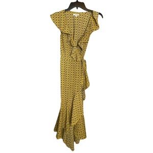 B8 Max Studio Flowy Wrap Maxi Dress